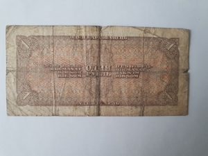 1 Rubel Schein. 1938. Bild 2