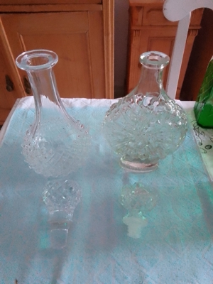 Deko Flaschen. Grüne, weiße. Bild 5