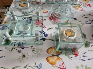 Teelichthalter. Glas. Bild 4