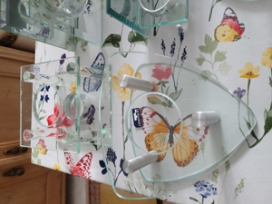 Teelichthalter. Glas. Bild 3