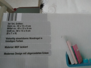 Regal kleines. Blau. Bild 2