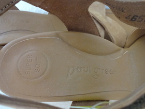 Paul Green Super Soft 46562 echt (Rau) Leder Sandale 40 UK 6,5 Bild 8