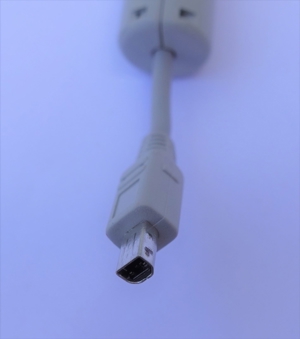 Kamera Kabel USB-B mini 4pin an USB-A für Nikon, Kodak, Olympus . Bild 2