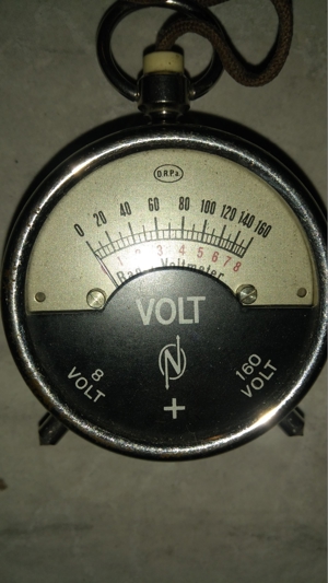 Taschenvoltmeter Radio-Voltmeter, Neuberger Josef, Meßgerät Bild 3