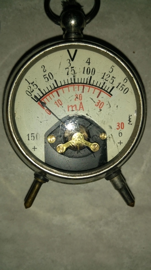 Taschenvoltmeter Radio-Voltmeter, Amperemeter, Meßgerät Bild 2