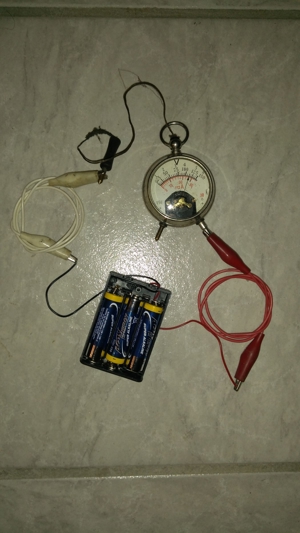 Taschenvoltmeter Radio-Voltmeter, Amperemeter, Meßgerät Bild 1