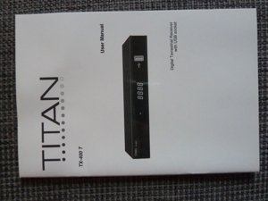 DVB-T Receiver SetOne Titan TX-400 T, Orig. Bedienungsanleitung Bild 4