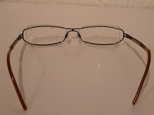 JOOP-Brillengestell randlos (und doch mit Rand), unisex, schwarz-braun-gold, original Bild 9