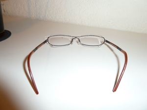 JOOP-Brillengestell randlos (und doch mit Rand), unisex, schwarz-braun-gold, original Bild 12