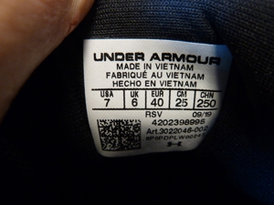Under Armour Ripple 2.0 NM1 Sneaker, Schwarz, Textil, Gr. 40 Bild 7