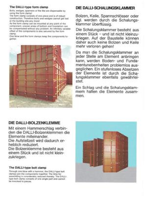 Dalli Schalung (Concrete Formwork) fabrikneu Fabrikat Dalli 2 Spannstellen 264 cm , kranunabhängig Bild 7