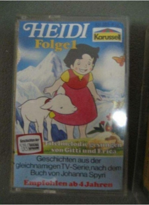 Heidi Cassetten Folgen 1;7 Bild 2