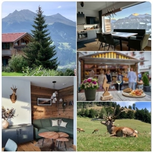 Pfingstferien in den Alpen / Ferienwohnung mit Sauna / atemberaubende Lage