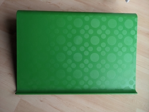 Verkaufe robuste Laptopunterlage für den Schoß, Farbe grün Bild 2