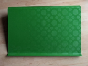 Verkaufe robuste Laptopunterlage für den Schoß, Farbe grün Bild 1
