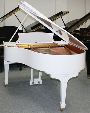 Flügel Klavier Steinway & Sons S-155 weiß poliert, 5 Jahre Garantie Bild 2