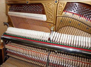 Klavier Grotrian-Steinweg 138, Eiche, komplett restauriert, 5 Jahre Garantie Bild 7