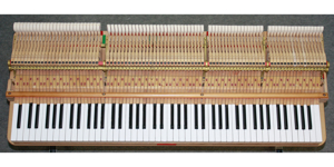 Flügel Klavier Steinway & Sons S-155 weiß poliert, 5 Jahre Garantie Bild 12
