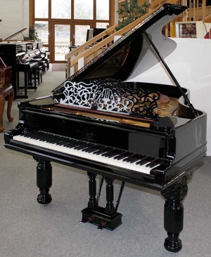 Flügel Klavier Steinway & Sons B-211, schwarz poliert, 5 Jahre Garantie