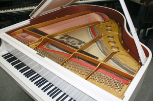 Flügel Klavier Steinway & Sons S-155 weiß poliert, 5 Jahre Garantie Bild 9