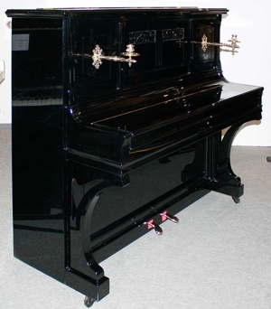 Klavier Seiler 127, schwarz poliert, Nr. 46763, komplett restauriert, 5 Jahre Garantie Bild 2