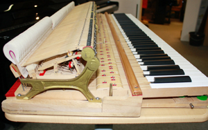 Flügel Klavier Steinway & Sons S-155 weiß poliert, 5 Jahre Garantie Bild 8