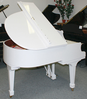 Flügel Klavier Steinway & Sons S-155 weiß poliert, 5 Jahre Garantie Bild 3