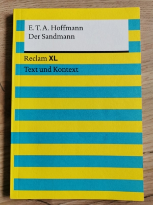 Verkaufe Buch von E.T.A. Hoffmann: Der Sandmann, Taschenbuch, Reclam XL Bild 1