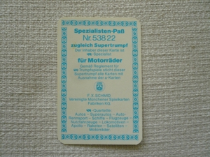 Quartett Motorräder von F.X. Schmid Bild 3