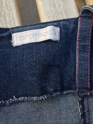 Jeanskleid mit Spagettiträger von Promod, Größe 38 Bild 2