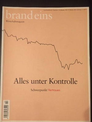 "brand eins" Wirtschaftsmagazin 12 Ausgaben 2014 komplett Bild 10