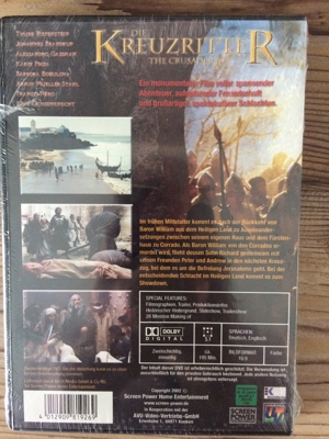 DVD Die Kreuzritter Original verpackt  Bild 2