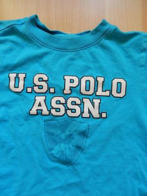 T-Shirt Gr. 3T (98/104) türkis mit Aufdruck U.S. POLO ASSN. Bild 2