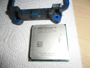 AMD CPU Phenom -II V6 1055 T u. F9 Silent Arctic Kühler mit 6 Pipe Kühlkörper Bild 6