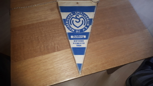 Sammlung Fussball Wimpel von früher- Stück--Siehe die Bilder der Wimpel & Vereine Bild 6