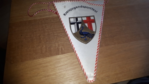 Sammlung Fussball Wimpel von früher- Stück--Siehe die Bilder der Wimpel & Vereine Bild 11