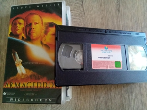VHS Original Cassette Armageddon Bild 2