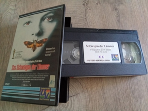VHS Original Cassette Das Schweigen der Lämmer Bild 2