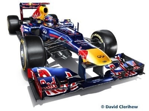 Red Bull Formel 1 Rennwagen mit Kompletten Bausatz! 1:7 ! Bild 1