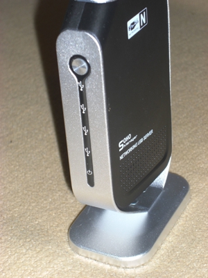 4-Port-Netzwerk-Hub zum Nachrüsten für USB-Geräte ohne Netzwerkanschluss Bild 3