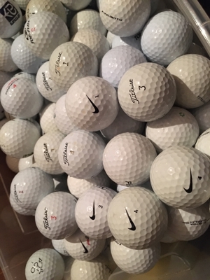 Gebrauchte Golfbälle/Lakeballs - Markenmix Bild 5