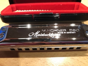 Mundharmonika Hohner 580 Meisterklasse Bild 1