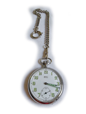 Schöne Taschenuhr von BWC