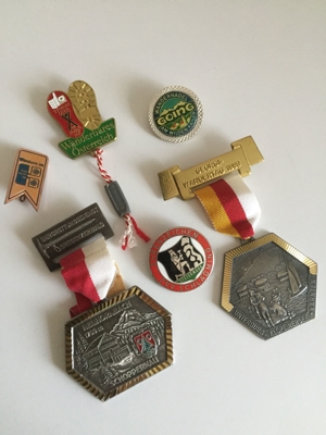 Wandernadeln in Gold und Silber Bild 2