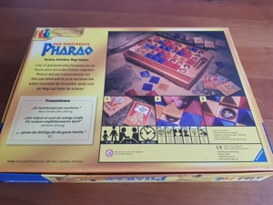 Der zerstreute Pharao - Gesellschaftsspiel für die ganze Familie, ab 7 Jahren, für 1-5 Spieler Bild 2