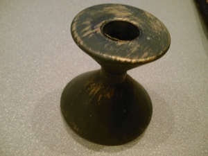 NEU Kerzenhalter Kerzenständer schwarz gold