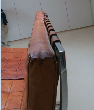 Barcelona Chair (Mies van der Rohe) Leder, cognac Bild 2