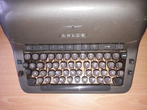 Adler Adlerwerk Schreibmaschine VORM. Heinrich Kleyer ca. 50 er Jahre Bild 3