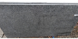 3-teilige Granitplatte / Grababdeckplatten schwarz poliert Bild 6
