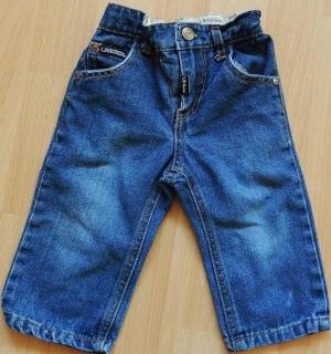 Baby-Jeans Gr. 12M (74) Gummizug hinten / Lng clothing compan TOP Bild 1